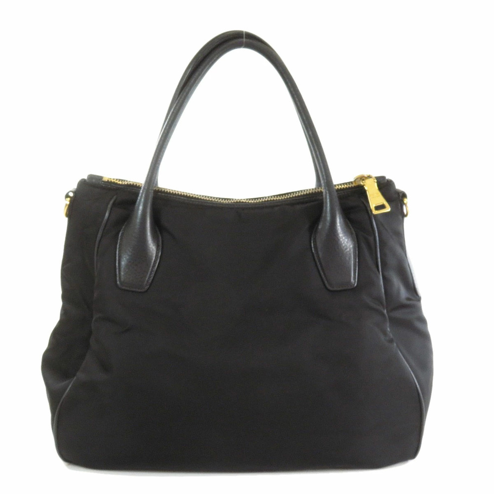 Prada Tessuto Vitello Daino bag nero black - Picture 2 of 11